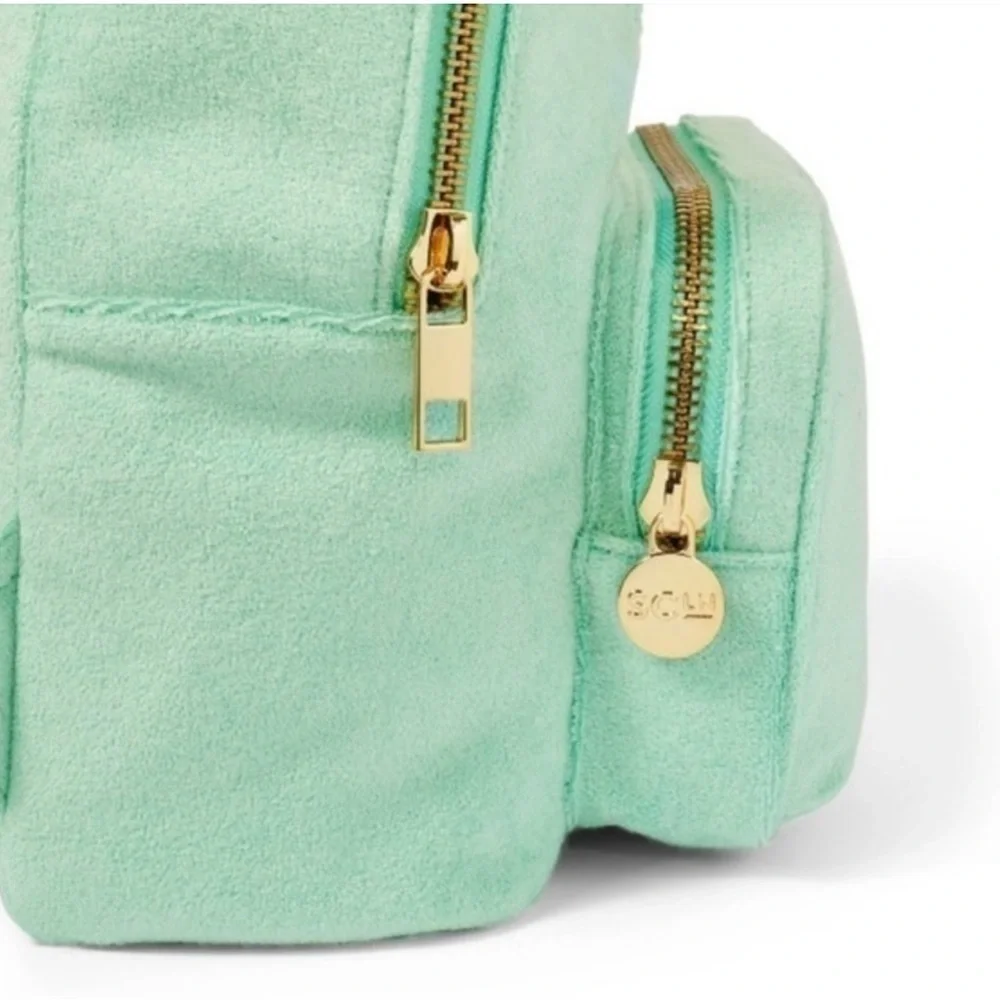 Stoney Clover Lane+ Target Mint Green Terry Cloth Backpack